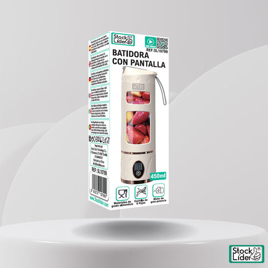 Batidora con pantalla