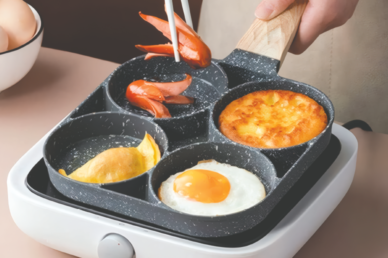 Sartén de 4 compartimentos